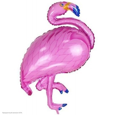 Шар фольга Фламинго, розовый 98*56 см 15197