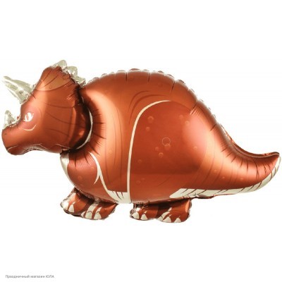 Шар фольга Динозавр Трицератопс 93*53 см 15419