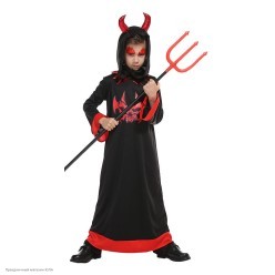 Костюм детский "Дьяволёнок" чёрный 120-130 см