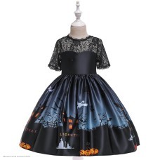 Костюм детский "Стильная ведьмочка" чёрный, 120 см