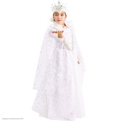 Костюм детский "Снежная королева" р.30, 116 см
