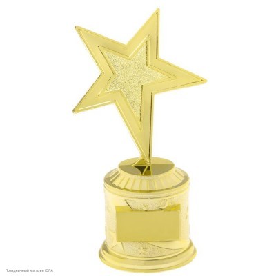 Награда Звезда без надписи (под нанесение) 16,5*8,5*6,3см 2367974
