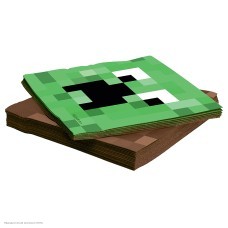 Салфетки "Пиксели" 33*33см, 20шт