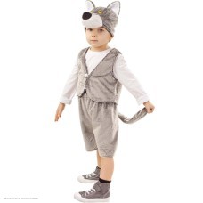 Костюм детский "Волк Фомка" р.26, 98 см