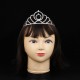 Диадема большая на ободке с гребнями (металл, стразы) К0121-04