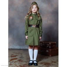 Костюм детский "Солдатка ВОВ" р.28, 110 см
