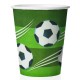 Стаканы "Футбольный мяч" 250 мл 6 шт, бумага 77163