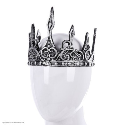Корона короля, серебряная (резина
) РС20516-сб