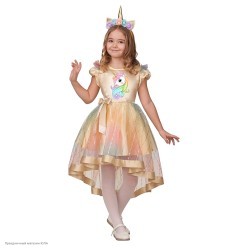 Костюм детский "Единорожка" р.34, 134 см