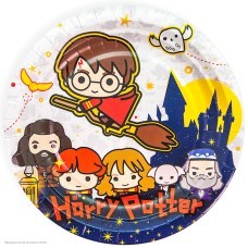 Тарелки "Гарри Поттер" 18см 6шт, бумага Тарелки "Гарри Поттер" 18см 6шт, бумага