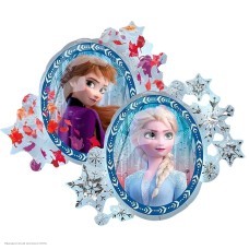 Шар фольга Холодное Сердце 2-сторонний 95*59 см Шар фольга Холодное Сердце 2-сторонний 95*59 см