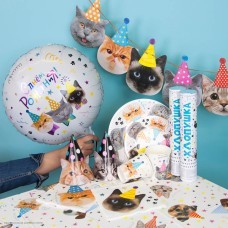 Салфетки "Котики" 33*33см, 20шт