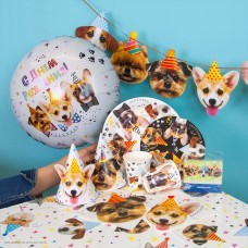 Скатерть "Котики и Собачки" 120*180 см, полиэтилен