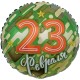 Шар фольга Круг "23 Февраля" 18"/45см 13256