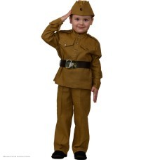 Костюм детский "Солдат ВОВ" хб р.26, 104 см