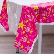 Скатерть "Замок для принцессы" 180*108см (клеёнка)
