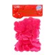 Сердечки 3,2 см, текстиль, фуксия (50 шт) 1195953