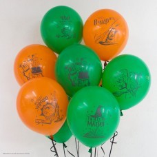 Набор шаров "Магия. Верь в чудо" 2ст/рисунок 12"/30см, 8 шт Набор шаров "Магия. Верь в чудо" 2ст/рисунок 12"/30см, 8 шт