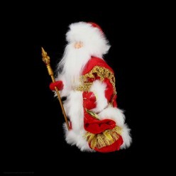 Фигура "Дед Мороз" 30 см в красном