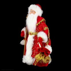Фигура-ёмкость "Дед Мороз" в красном 48 см
