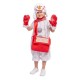 Костюм детский "Снеговик Гоша" р.28, 110 см 971-28-110