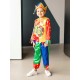 Костюм детский "Петрушка" р.32, 122 см 1073-32-122