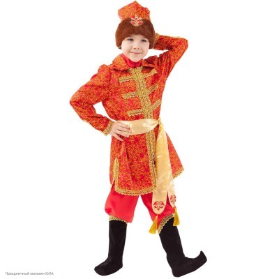 Костюм детский "Царевич Елисей" р.32, 122 см 1063-32-122