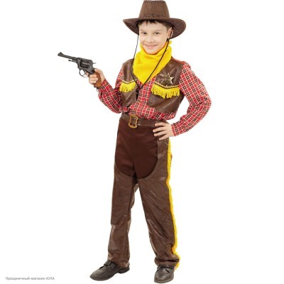 Костюм детский "Ковбой" р.30, 116 см 2046-30-116