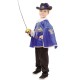 Костюм детский "Мушкетёр" синий р.34, 134 см 2031-34-134