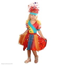 Костюм детский "Хлопушка яркая" р.28, 116 см