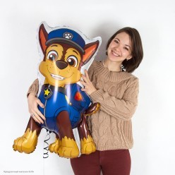 Шар фольга "Щенячий патруль. Чейз" 86*60 см