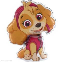 Шар фольга "Щенячий патруль. Скай" 82*59 см