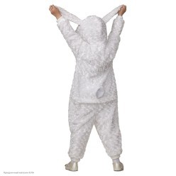 Костюм детский Кигуруми "Зайчик" р.30, 116 см