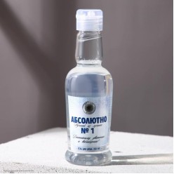 Гель для душа Водка "Абсолютно лучший" 18*5,5*5,5см