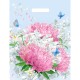 Пакет 30*33см "Нежная хризантема" выруб.ручка 30мкм (п/эт) 7669473