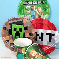 Стаканы "Пиксели. Герои" 250 мл 6 шт, бумага