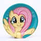 Тарелки "My Little Pony" 18 см 10 шт (бумага) 6629150
