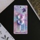 Свеча-цифра 3 Галактика, 7,5 см 6882428