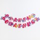 Гирлянда-буквы "С Днём Рождения" My Little Pony, розов 230см 7007269