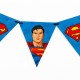 Гирлянда-вымпелы "Супермен" 16*200 см (бумага) 286206