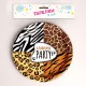 Тарелки "Сафари Party" 18 см, 6 шт (бумага) 7664995