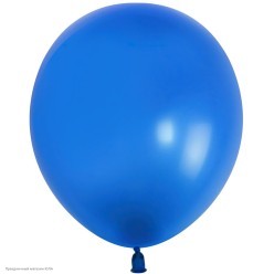 Шар без рисунка 12"/30см Пастель Синий королевский S5/110