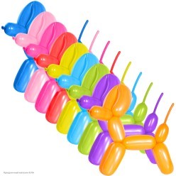 Шар для моделирования 260 Пастель, ассорти