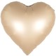 Шар фольга Сердце, Карамель сатин 18"/45см 23429 Шар фольга Сердце, Карамель сатин 18"/45см 23429