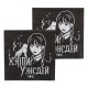 Салфетки Мрачная стори "Хэппи Уэнсдей" 33*33см, 20шт 6015053