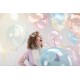 Шар Сфера Deco Bubble 18"/46см Жёлтый, Кристалл 550035/1