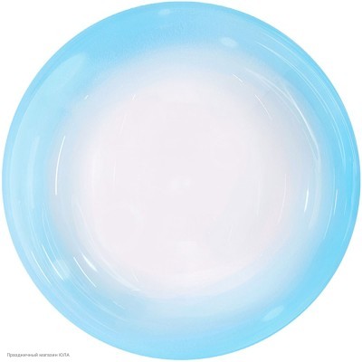 Шар Сфера Deco Bubble 18"/46см Голубой спектр, Кристалл 5513182