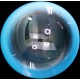 Шар Сфера Deco Bubble 18"/46см Голубой спектр, Кристалл 5513182