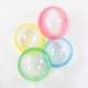 Шар Сфера Deco Bubble 18"/46см Голубой спектр, Кристалл 5513182