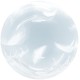 Шар Сфера Deco Bubble 18"/46см Белые перья, Кристалл 5514187